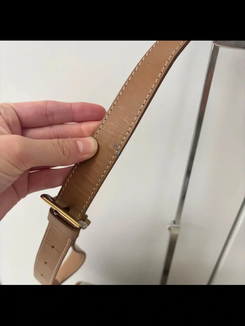 Dior Beige Monogram Crossbody with Brown Trim